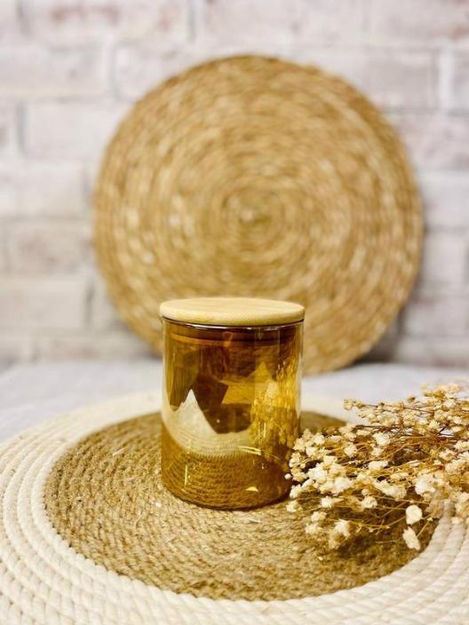 برطمان زجاج فاميه مدور 8*10 (640 مللي)*90