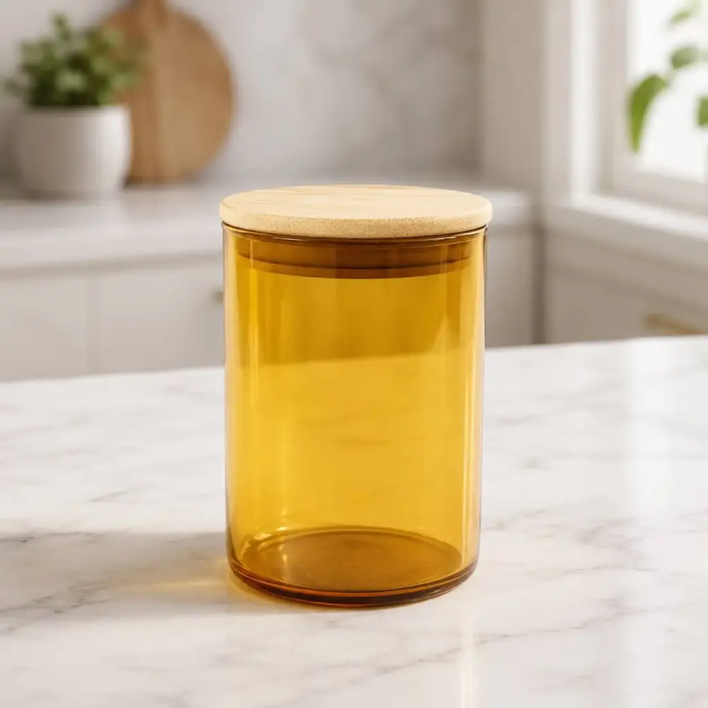 برطمان زجاج فاميه مدور 8*12 (750 مللي)*90