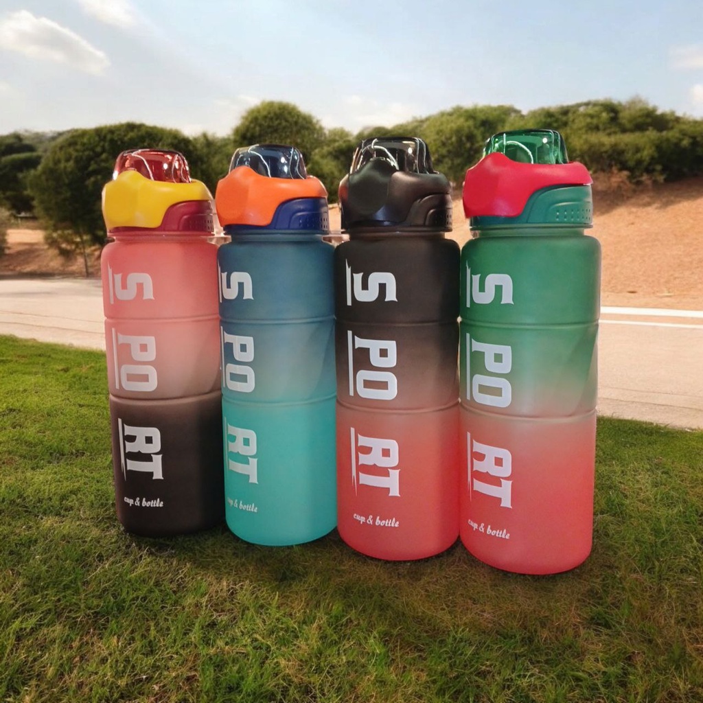 زجاجة رياضيه 1300 مللي  [عبوه 100]