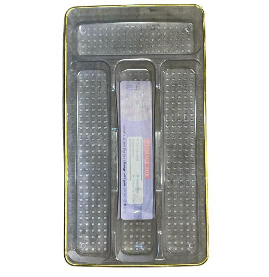 منظم ادراج جولد شفاف 4 بارتشن [عبوه 48]