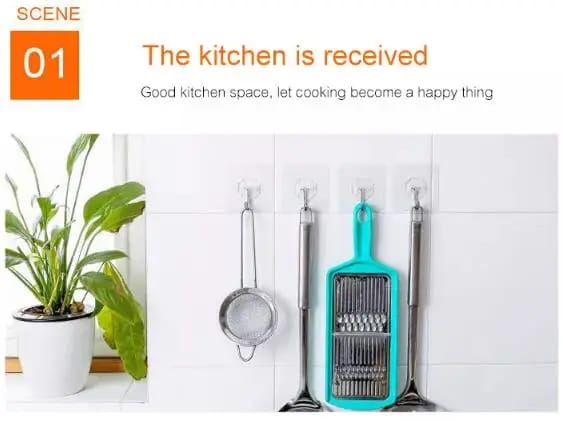 علاقه لاصق خطاف معدن [عبوه 5000]