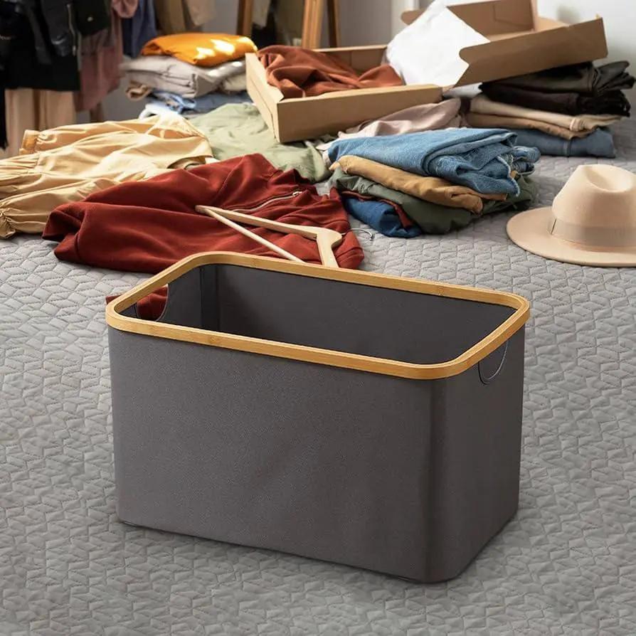 سبت غسيل قماش-خشب [عبوه 40]