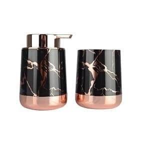 طقم حمام بيلاستيك 2 ق رخامي*48