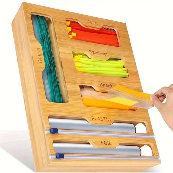 حامل فويل خشب  ALL IN ONE [عبوة 6 ]