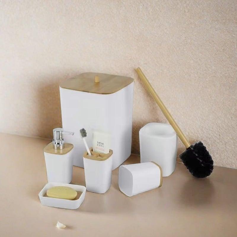 طقم حمام بلاستك [ عبوه 12]