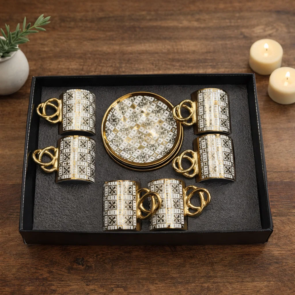 طقم قهوه بورسلين*24