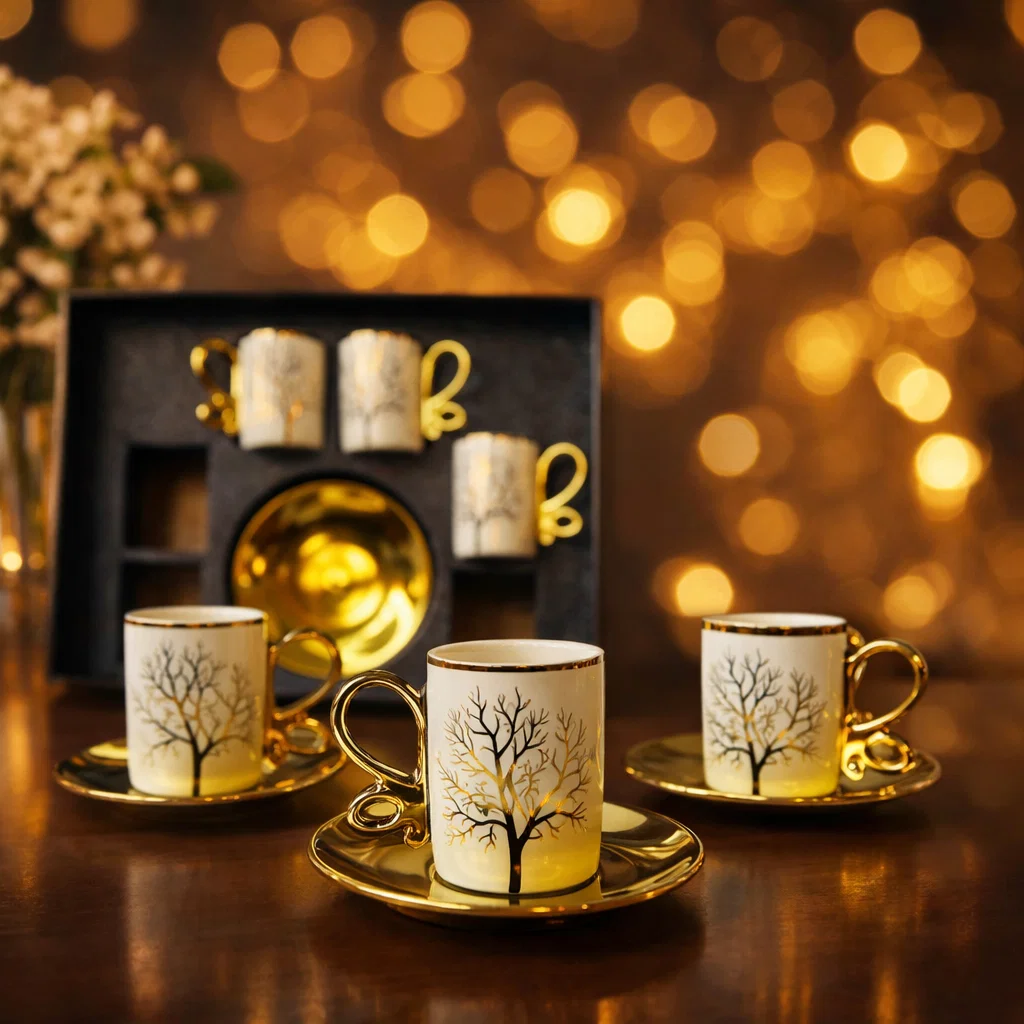 طقم قهوه بورسلين*24