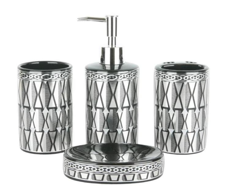 طقم حمام مذخرف 4 * 24