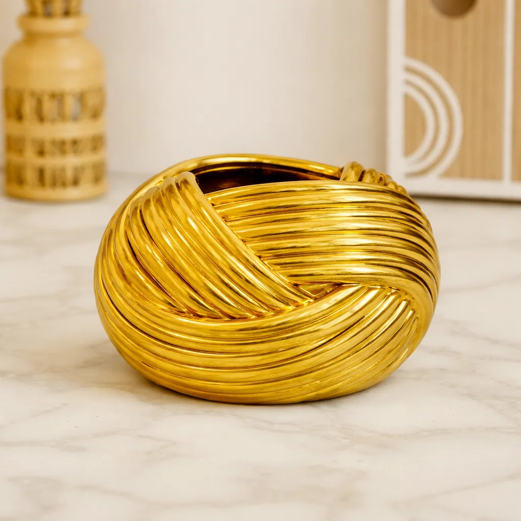 علبة مناديل ضفيره فضي [ عبوة 24 ]