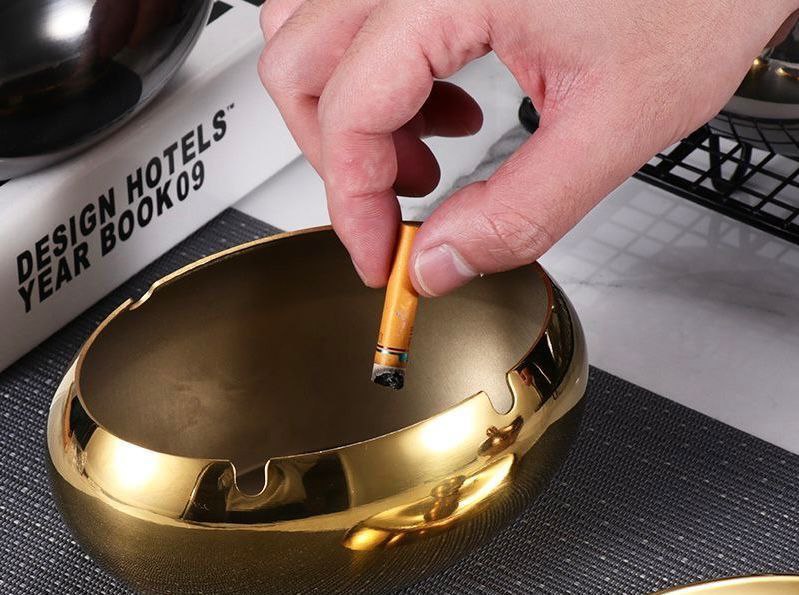 طفاية غزاله مذهب بغطاء*60