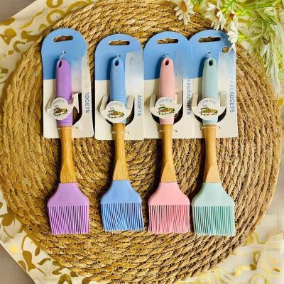 فرشة سيليكون  يد خشب سيليكون * 360