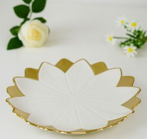 طبق بورسلين 10 بوصه (25 سم) [ عبوة 36 ]