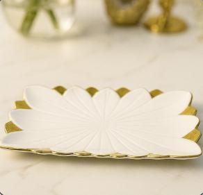 طبق بورسلين 8 بوصه (20 سم) [ عبوة 48 ]