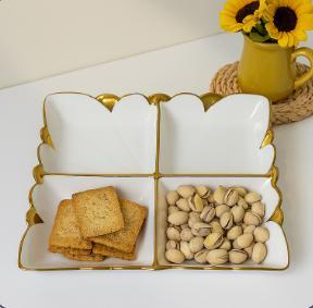 سرفيس بورسلين مقسم 8 بوصه (20 سم) [ عبوة 36 ]