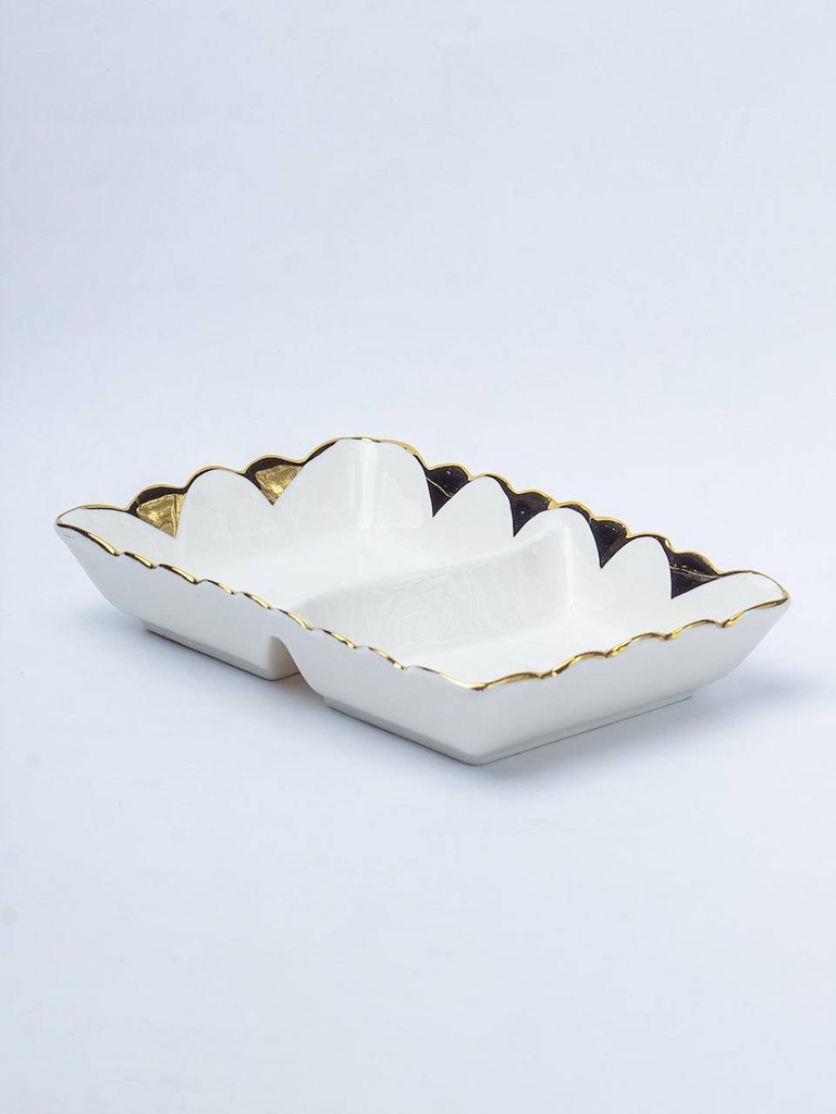 سرفيس بورسلين مقسم 12 بوصه (30 سم) [ عبوة 24 ]