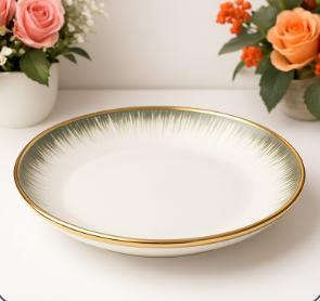 سرفيس بورسلين غويط 12 بوصه (30 سم) [ عبوة 20 ]