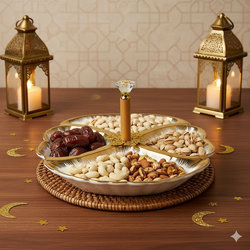 شيالة حلويات بورسلين (26 سم) [ عبوة 36 ]