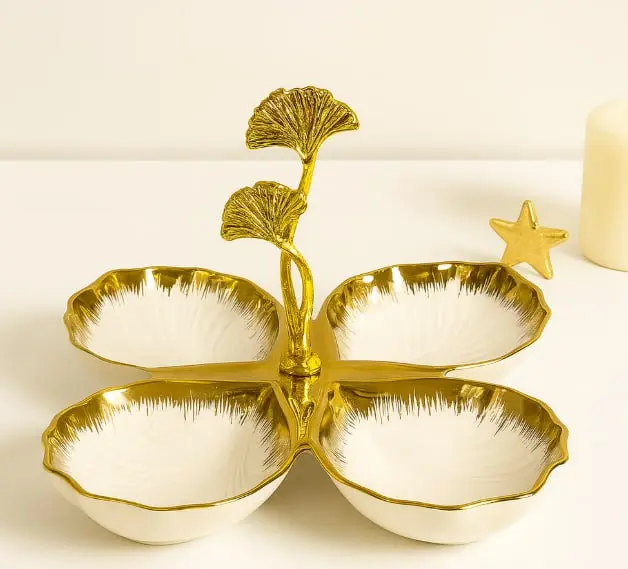 شيالة حلويات بورسلين (25 سم) [ عبوة 36 ]