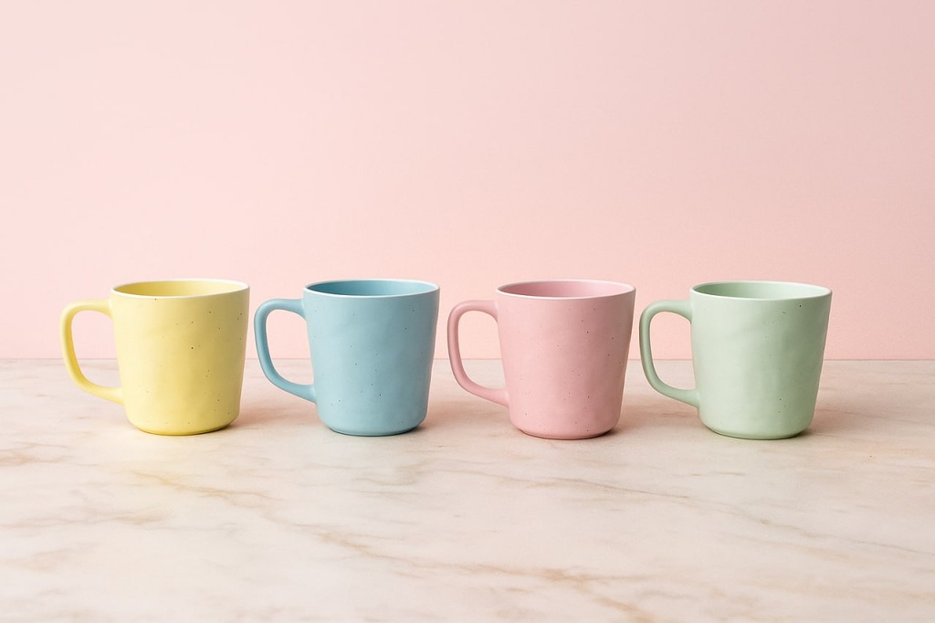 مج خذف الوان منقط ( عبوة 48)