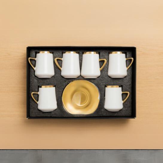 طقم قهوه 6 ق بورسلين ( عبوة 24)