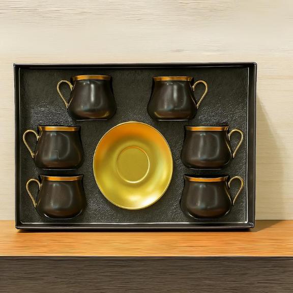 طقم قهوه 6 ق بورسلين ( عبوة 24)