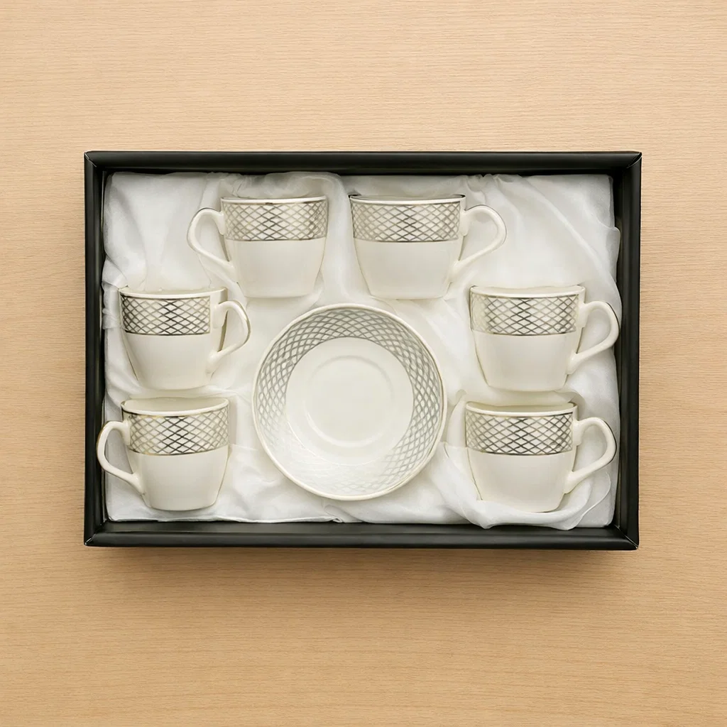 طقم قهوه 6 ق بورسلين ( عبوة 20)