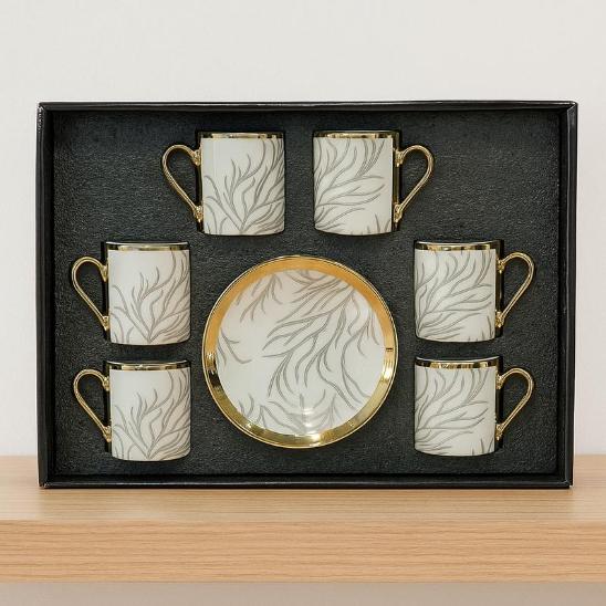 طقم قهوه 6 ق بورسلين ( عبوة 24)