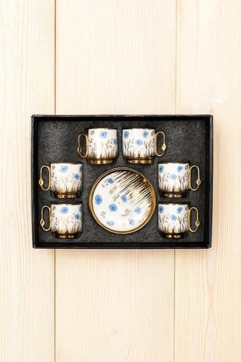 طقم قهوه 6 ق بورسلين ( عبوة 20)