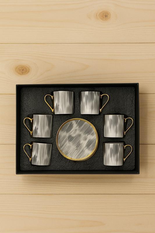 طقم قهوه 6 ق بورسلين ( عبوة 20)