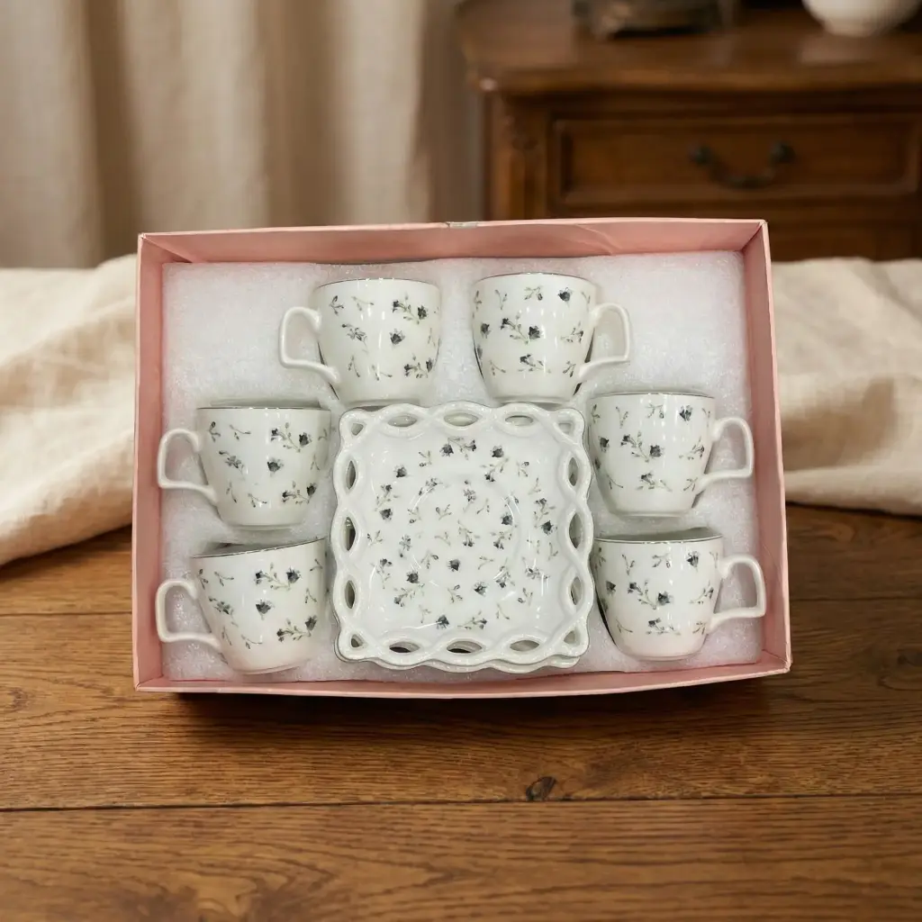 طقم قهوه 6 ق بورسلين ( عبوة 20)