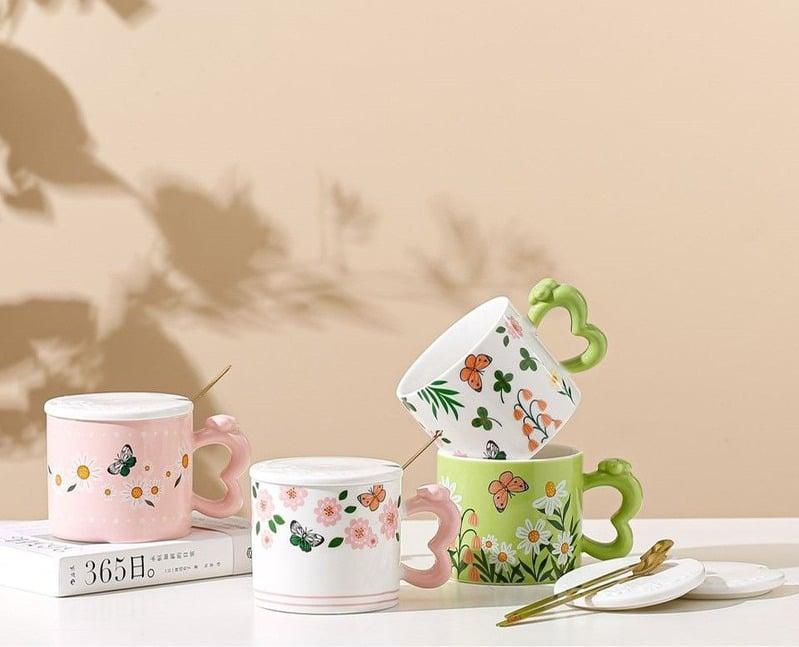 مج بورسلين فراشات * 60