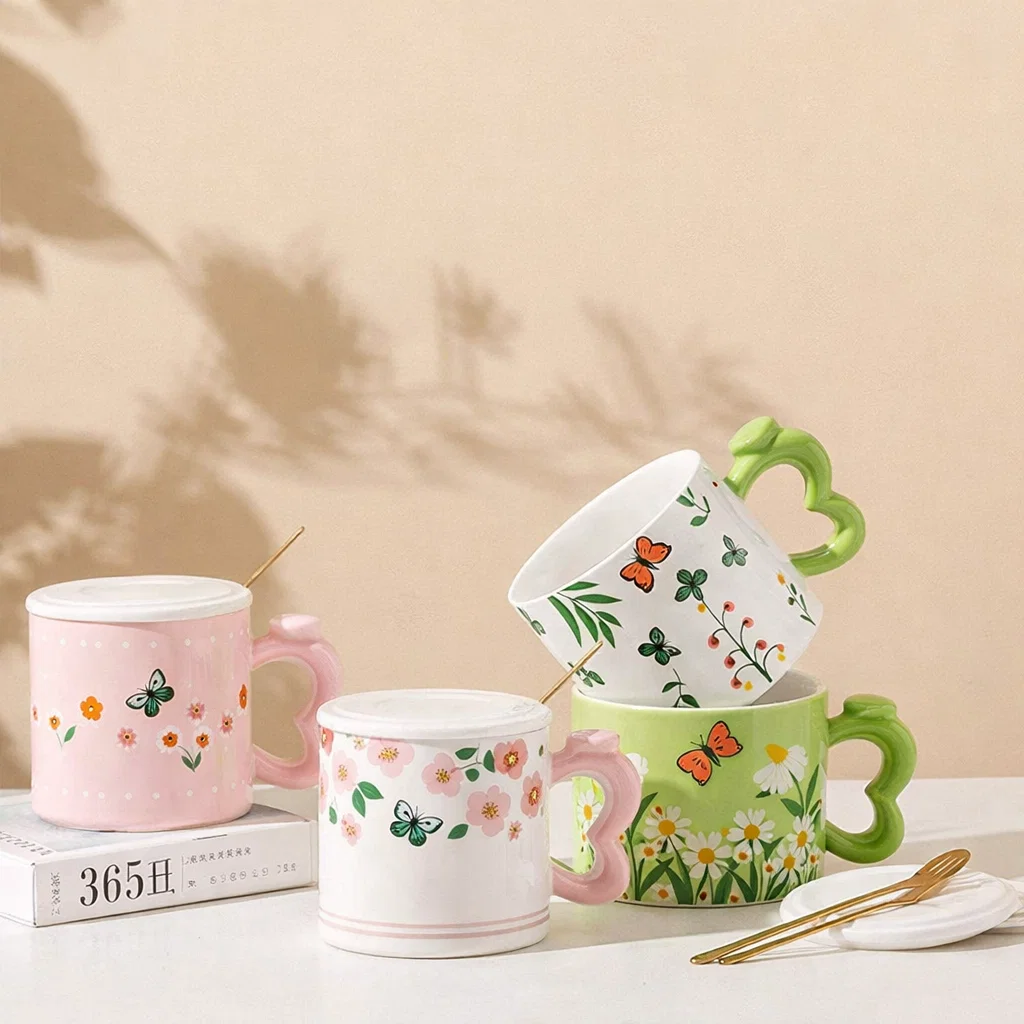 مج بورسلين فراشات * 60