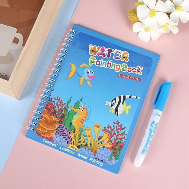 كتاب تلوين اطفال يقلم مائي ( عبوة 400 )