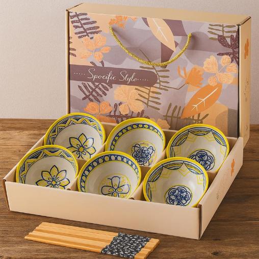 طقم بولة 6 ق رسومات [عبوة 20 ]