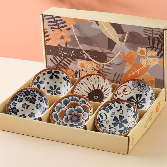 طقم بولة 6 ق رسومات [عبوة 20 ]