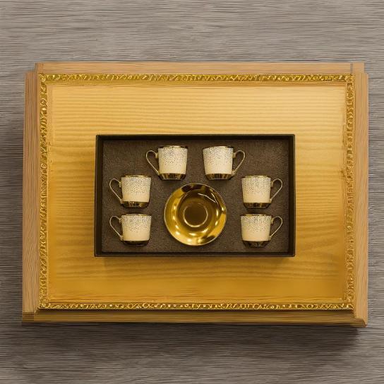 طقم قهوة خزف 6ق [عبوة 20 ]