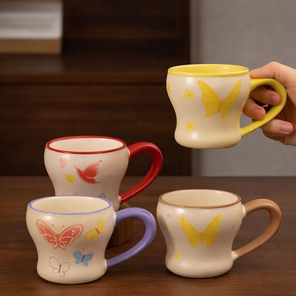 مج ورد و فراشه [ عبوة 60 ]