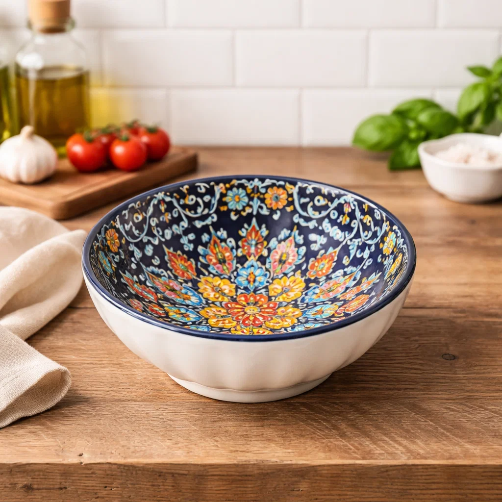 بوله اندلسي بورسلين 16*16*7 سم [ عبوة 40 ]