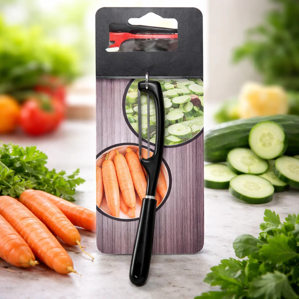 قشارة بطاطس معدن اسود * 144