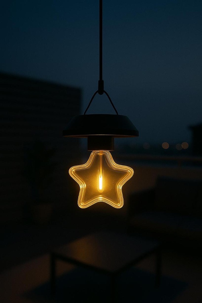 لمبة طاقه شمسيه نجمه [ عبوة 150]