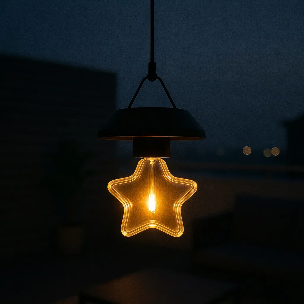 لمبة طاقه شمسيه نجمه [ عبوة 150]