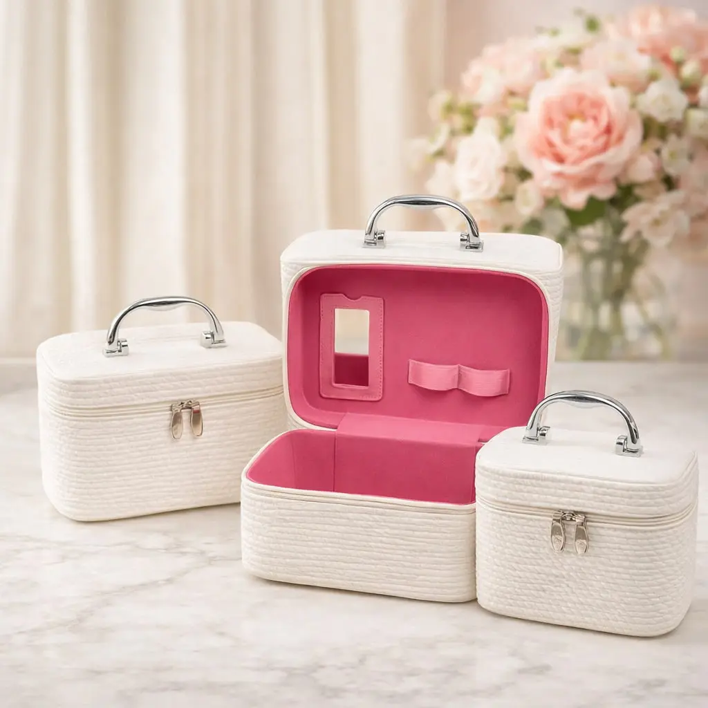 شنطه منظم ميكب و مجوهرات 3 ق [ عبوة 24]