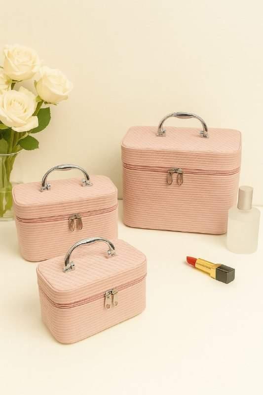 شنطه منظم ميكب و مجوهرات 3 ق [ عبوة 24]