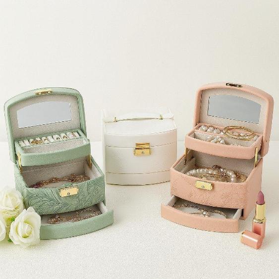 شنطه منظم ميكب و مجوهرات [ عبوة 48]