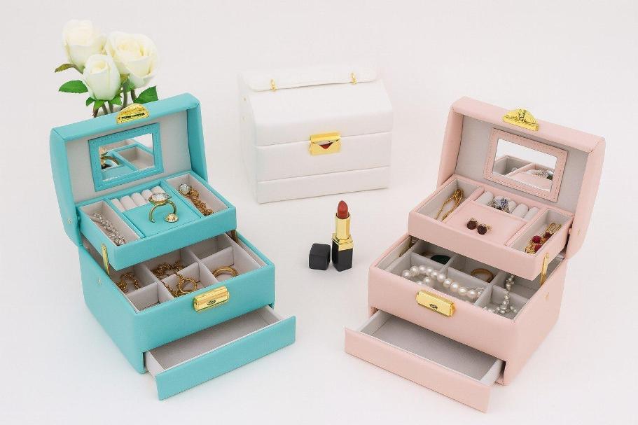 شنطه منظم ميكب و مجوهرات [ عبوة 24]