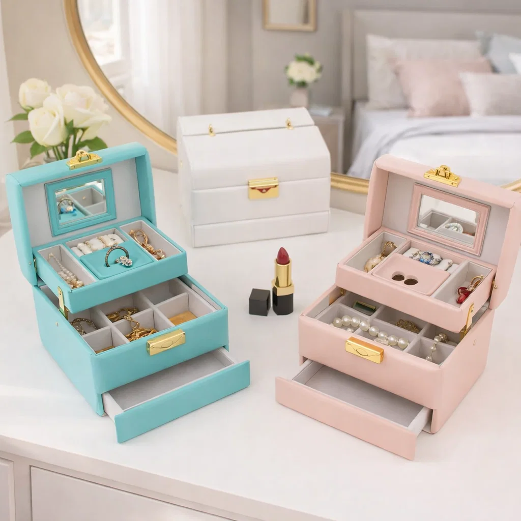 شنطه منظم ميكب و مجوهرات [ عبوة 24]