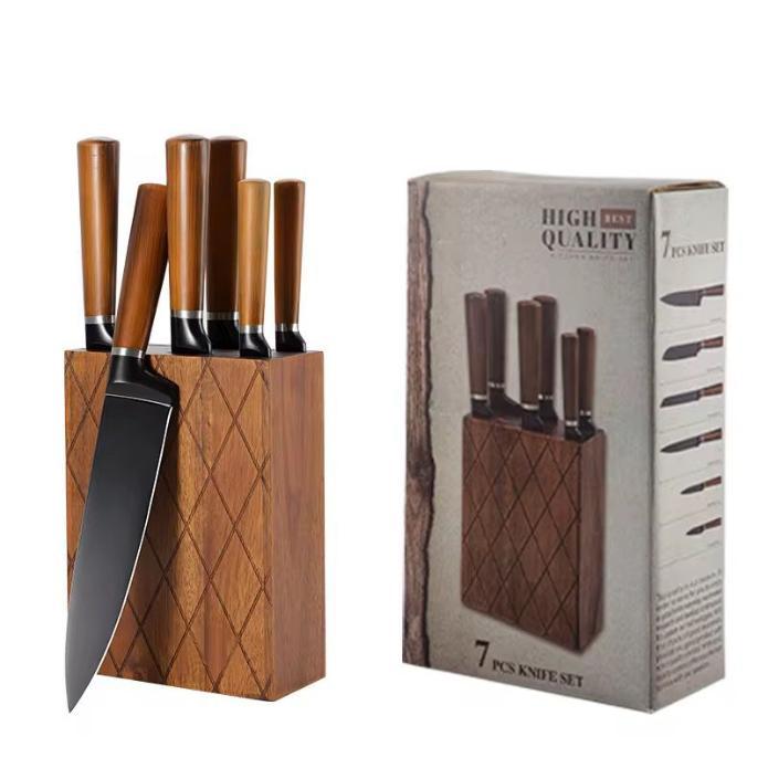 طقم سكاكين 6 ق بالاستاند [ عبوة 5 ]