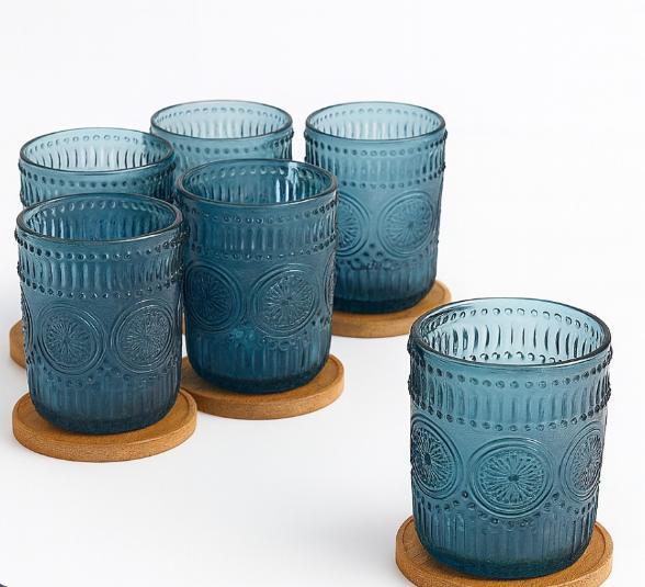 طقم كوبيات الوان وسط [ عبوة 48 ]