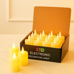 علبه شمع 12 ق صغير [ عبوة 20 ]