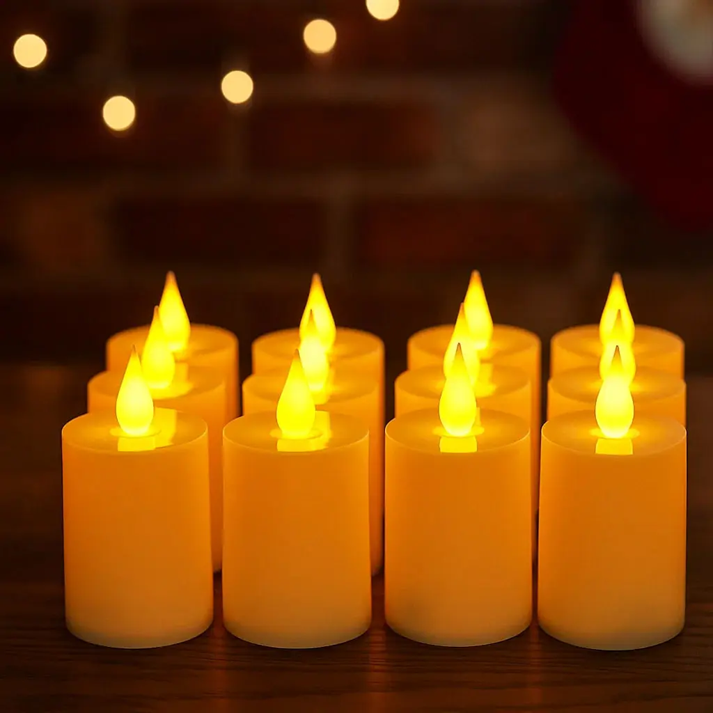 علبه شمع 12 ق وسط [ عبوة 20 ]